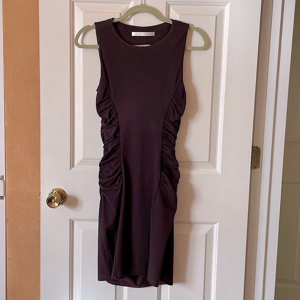 susana monaco Ruched Dress